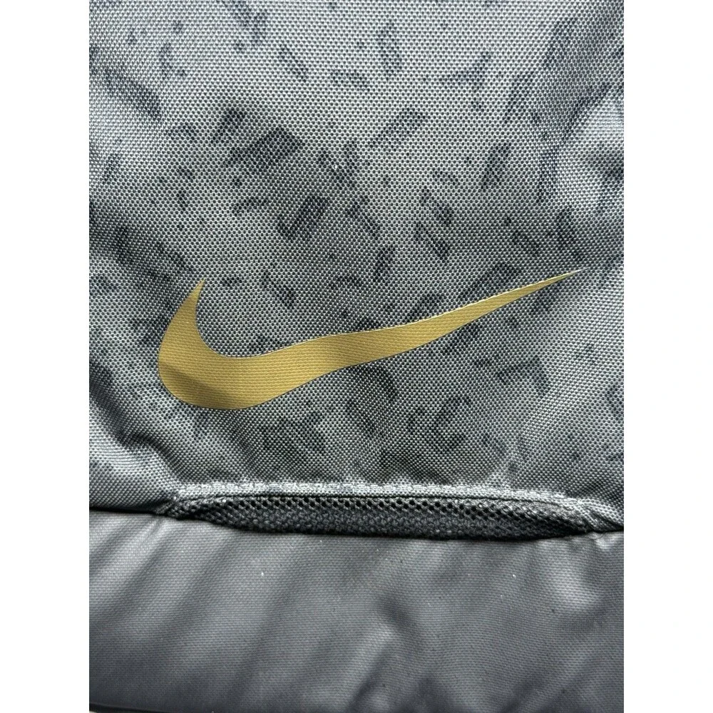 Nike Elite Quad Zip System Backpack Team 2.0 Gray Black Hoops Basketball Max Air